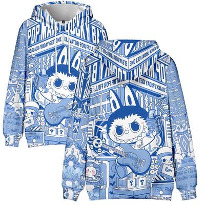 Cartoon LABUBU Men Women Hoodies Autumn Casual Pullover Sweats Hoodie Fashion Hip Hop Sweatshirt Clothes
