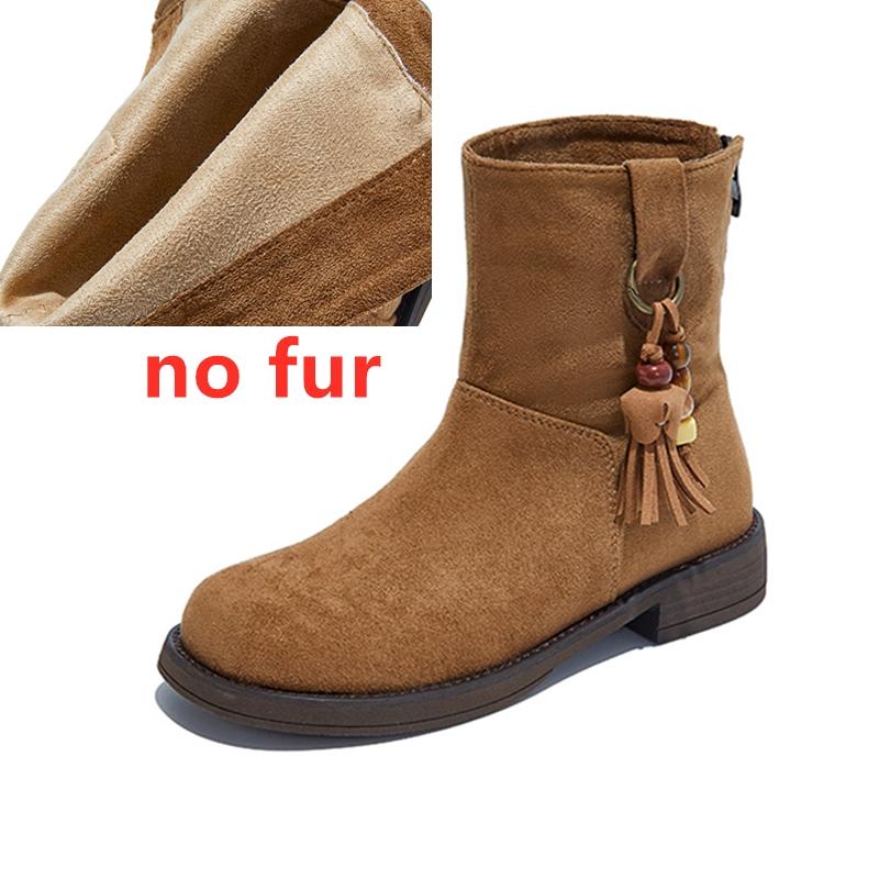 Mode AIYUQI 2025 Maillard Damen Western Cowboy Stiefel Rutschfest Rundzehen Damenstiefel Übergröße Stiefeletten und Kurze Stiefel weiblich