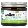 Wellements Organic Breast and Foot Rub, 3 months and older, Soothing Eucalyptus and Lavender, 51g (1.8oz)