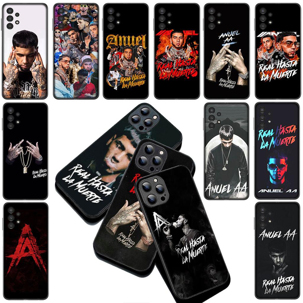 Anuel Hot AA Silicone Cover for Apple iPhone 16 14 15 Plus 11 Pro Max 16E ProMax + 15Plus 16+ 14+ Coque Phone Case