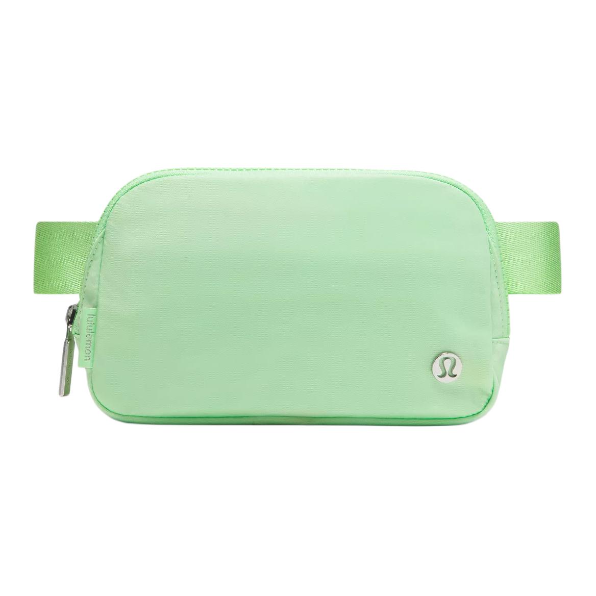 Lululemon Everywhere 1L Waist Bag Unisex Waist Bag Silver Lime-Green LU9AX2S-034406 Lime Green