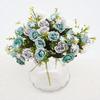 1 Bouquet 5 Branches European Style Artificial Royal Rose Home Room Decor Flowers