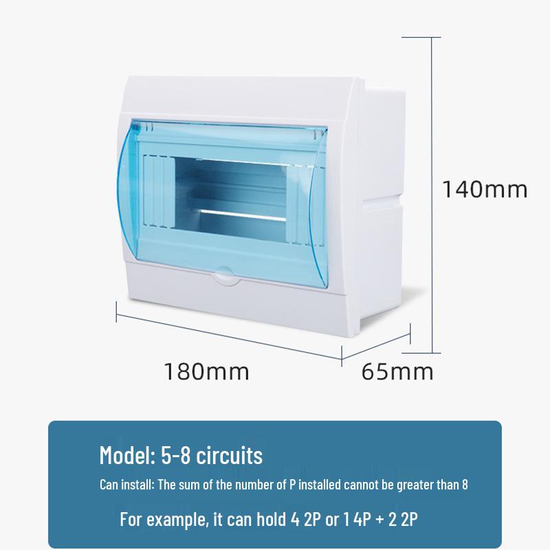 PZ30 Aufputz Wasserdichter Kunststoff MCB Kasten mit Fehlerstromschutz