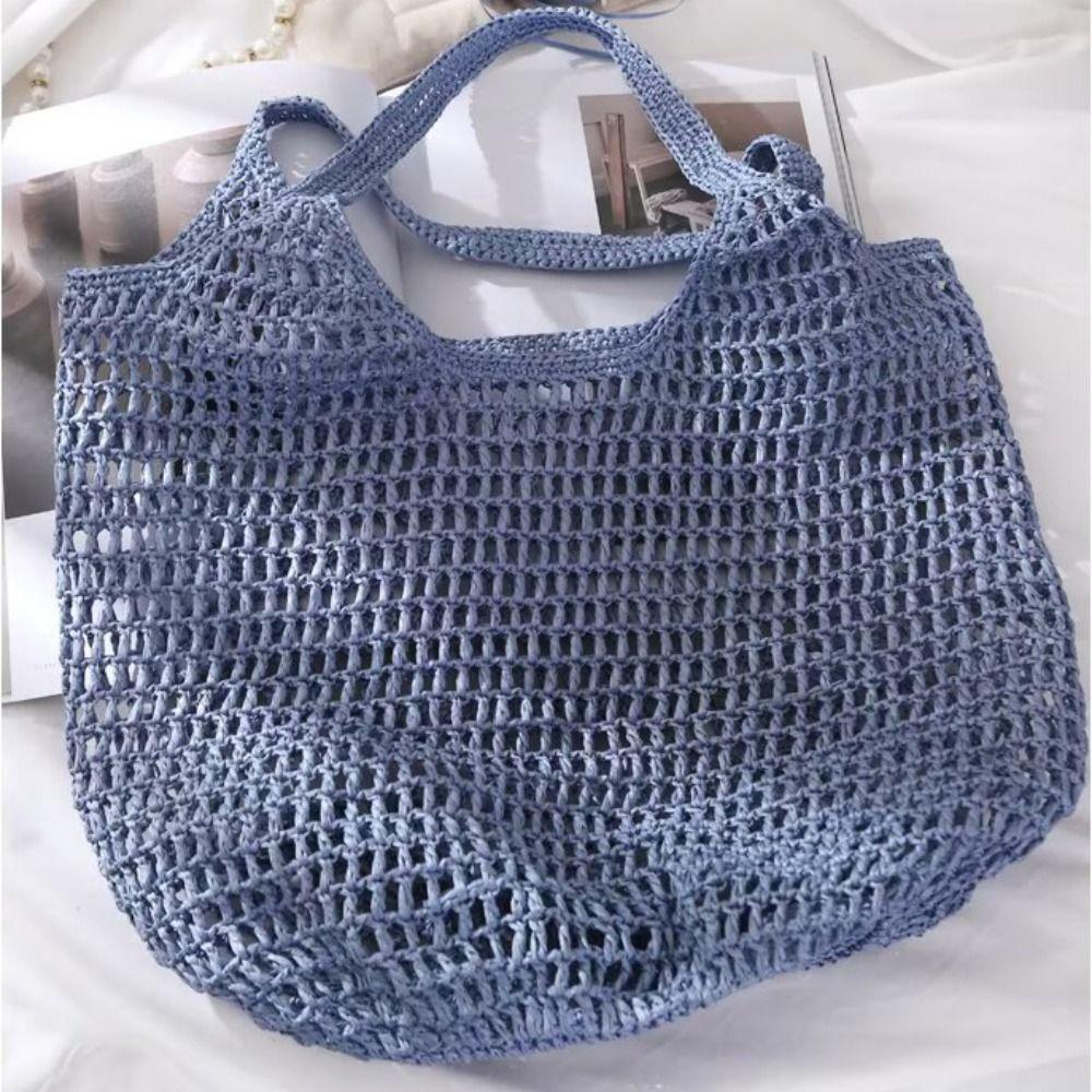 Premium Quality 120M Per Roll Raffia Thread Weaving Eco-Friendly Hook Hat Ribbon Durable Crochet Yarn DIY