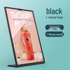 PS Anti-fall A4/A5 Table Card Holder: L-shaped Display Stand for Coffee, Milk Tea, and Beverage Menu