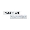3D ABS Letters 2.0TDI 2.5TDI 3.0TDI 35TDI 40TDI 45TDI 50TDI Emblem for Audi A1 A3 A4 A5 A6 A7 A8 Q2 Q3 Q5 Q7 Car Trunk Sticker