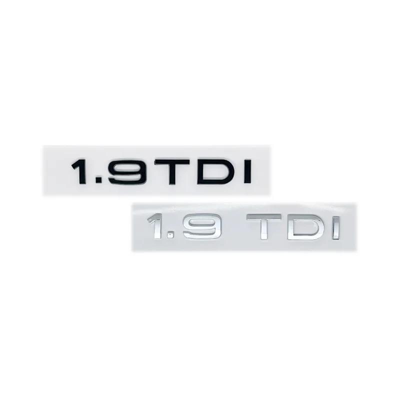 3D ABS Letters 2.0TDI 2.5TDI 3.0TDI 35TDI 40TDI 45TDI 50TDI Emblem for Audi A1 A3 A4 A5 A6 A7 A8 Q2 Q3 Q5 Q7 Car Trunk Sticker