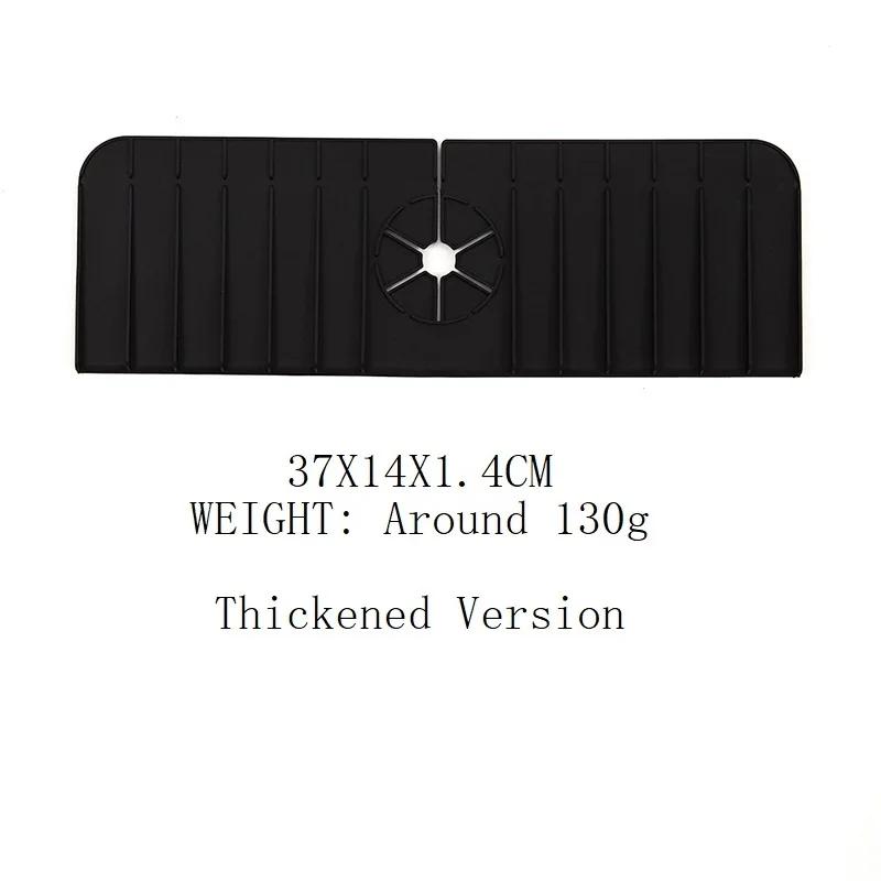 

Утолщенная версия пищевого силиконового крана с защитой от брызг воды, впитывающая прокладка для раковины, защищающая от брызг и слива воды