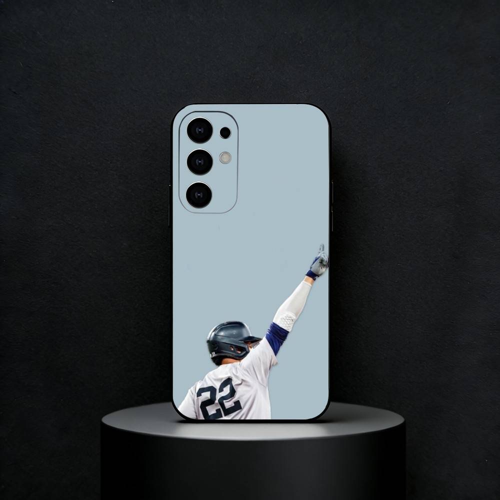 baseball player J-Juan Soto 22 Phone Case For Samsung S25,S24,S23,S22,S21,S20,Plus,Fe,Lite,Others Black Cover