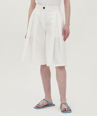 JUN BY JUN K A-Line Shorts_White