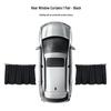 Enhanced One-Button Auto Retractable Car Window Sun Shade Curtain