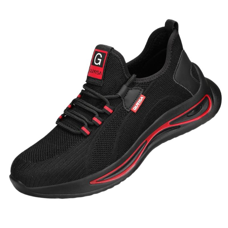 

Обувь для страхования труда, мужская, противоударная и противопрокольная, легкая, на воздушной подушке, удобная, со стальным носком 47