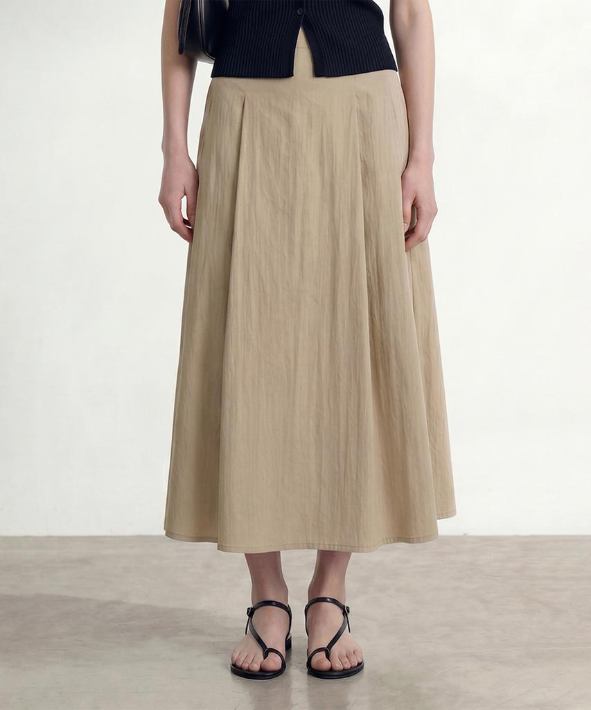 Lugkaeseuteu Julia Pleated Skirt / Julia Pleats Skirt_2Colors