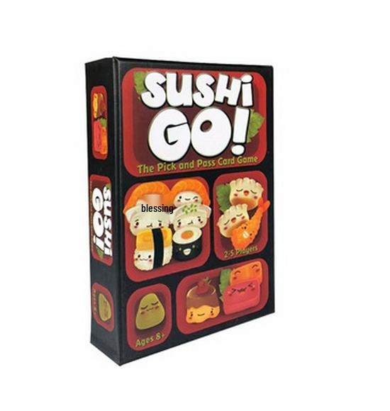 

Sushi Go Party! Parent-Child Sushi Dog Fun Board Game for Kids