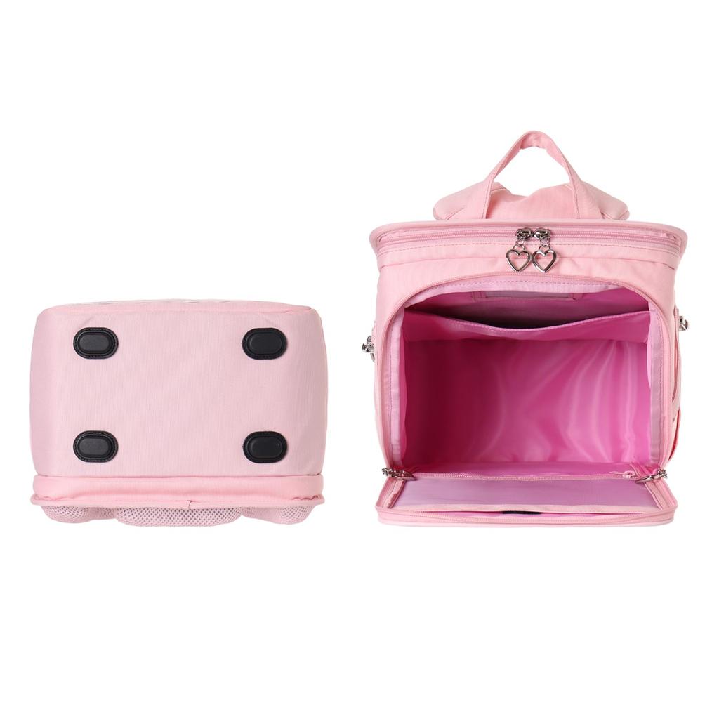 Axis Fuwassel Lightweight School School Bag for Elementary School Students Bag, Backpack, Daypack, (Pink)