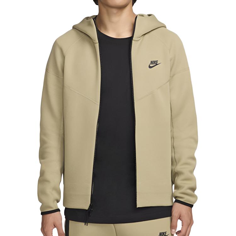 Nike Men s Sportswear Tech Fleece Windrunner Full-Zip Hoodie Neutral Olive FB7922-277 M