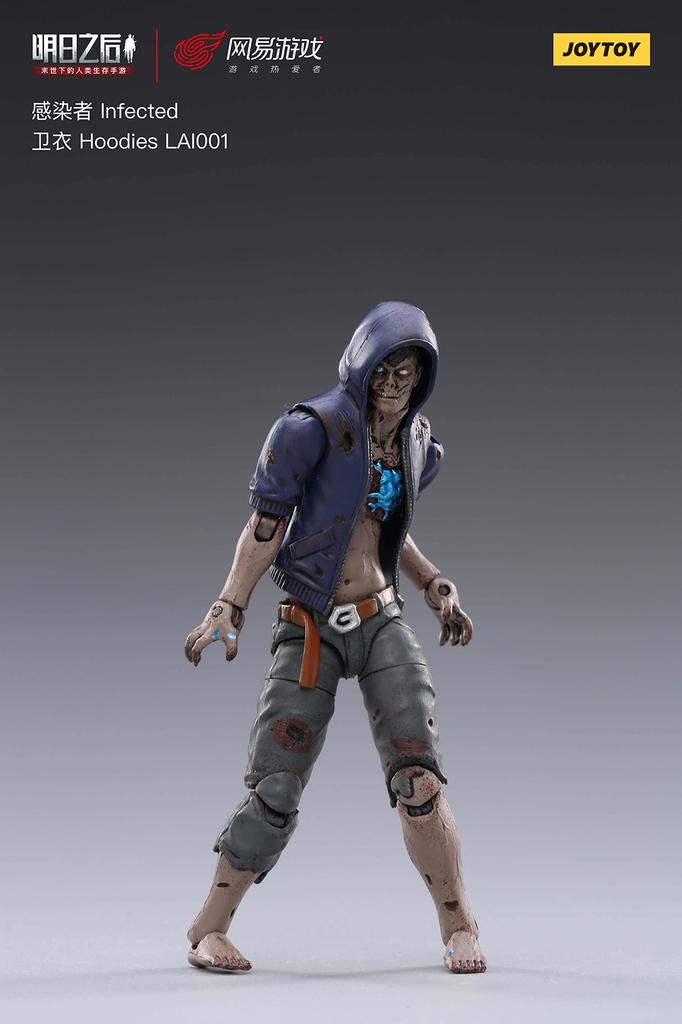 JOYTOY Life After Infected Skala PVC ABS Målad Rörlig Figur LAI001 "Parkasmannen" 1/18 &