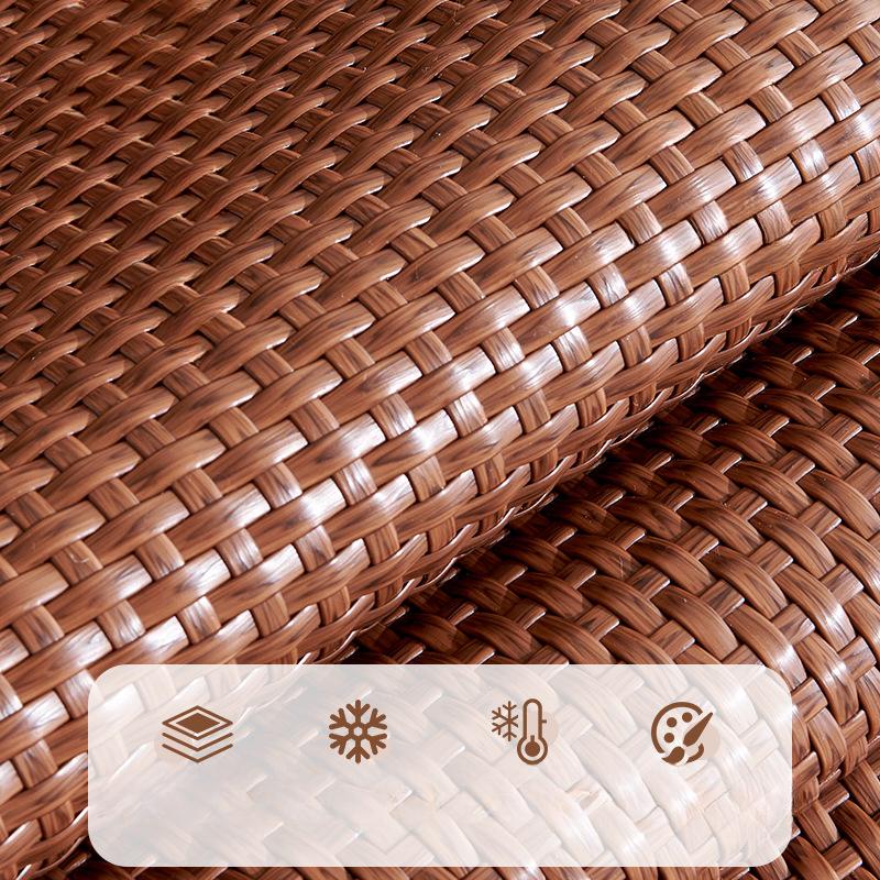 Vysoce kvalitní PE ratanová pohovka letní letní polštářek protiskluzová potahová látka