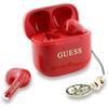 Słuchawki Tws Guess Glossy Effect        Printed Classic Logo & Charm Czerwony