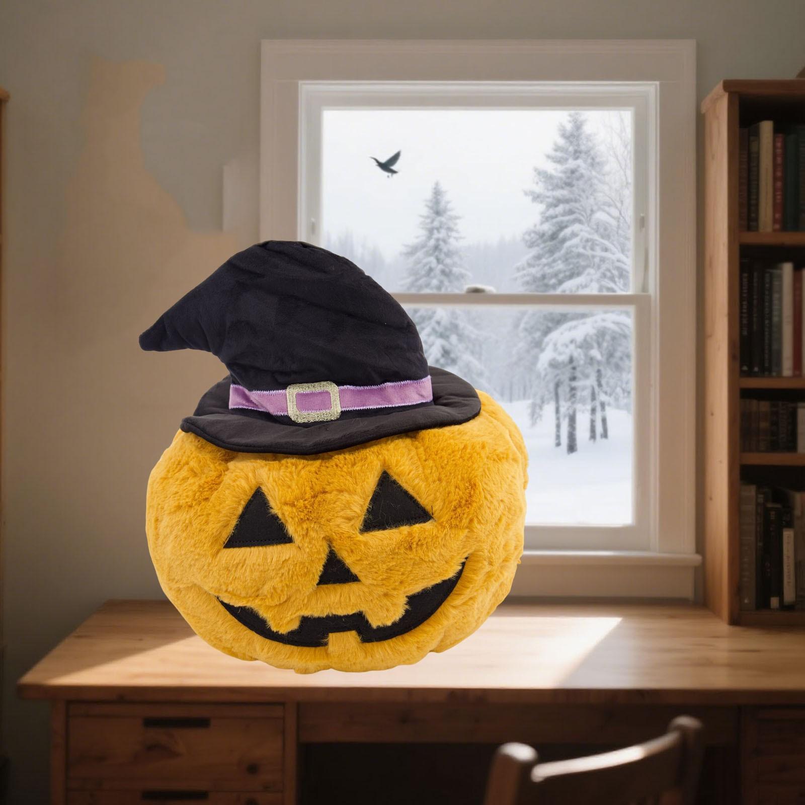 

Orange With Hat Plush Toy One Size