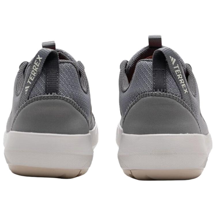 Adidas Terrex Boat Lace Climacool Comfortable Durable Breathable Low Top Hiking Shoes Unisex Hiking Shoes Gray JR1821