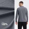 Di Jia Men's Half-Zip Quick-Dry Sports Top for Outdoor Training, Cycling, Running, and Fitness