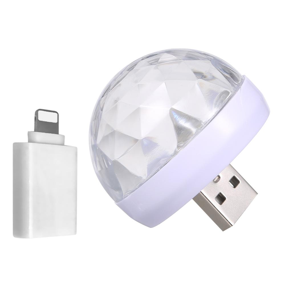 Disko Bar Partisi için Faydalı 4W 3 LED USB RGB Renkli Neon Işık Sahne Lambası