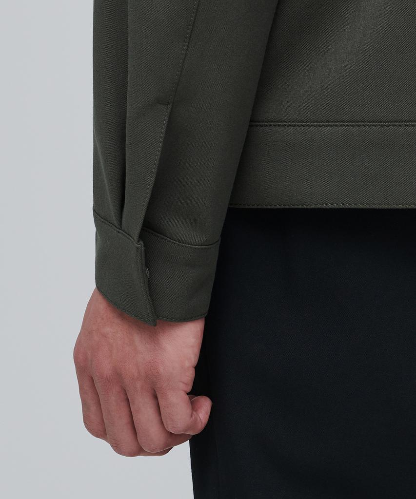 Musinsa Standard Relaxed Minimal Jacket [Dusty Khaki]