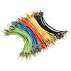 10 PCS 10-Inch Bungee Cords with Steel Hooks Rubber Strap Short Elastic Rope  Luggage