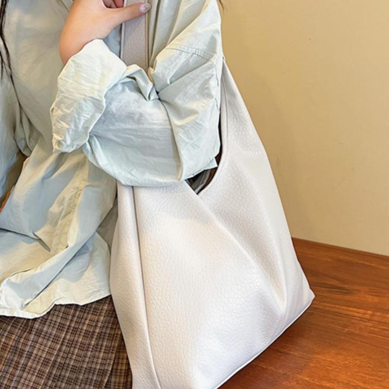 Underarm Bag Female Summer Hipster Tote Bag Student Class Large Capacity Shoulder Bag Commuter Bag