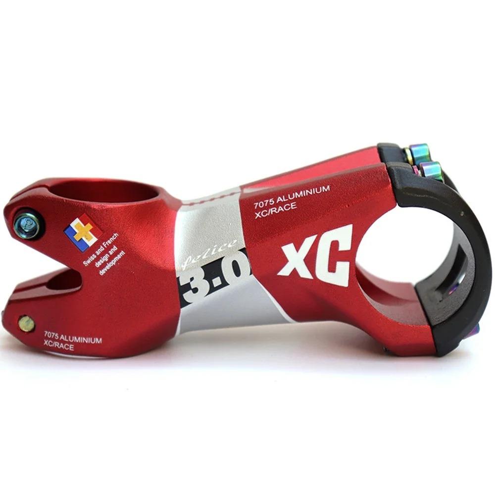 

Вынос руля для горного велосипеда 31,8*80 мм, цветной вынос - подъем 7 градусов из алюминиевого сплава, аксессуары для велосипеда Red-Black