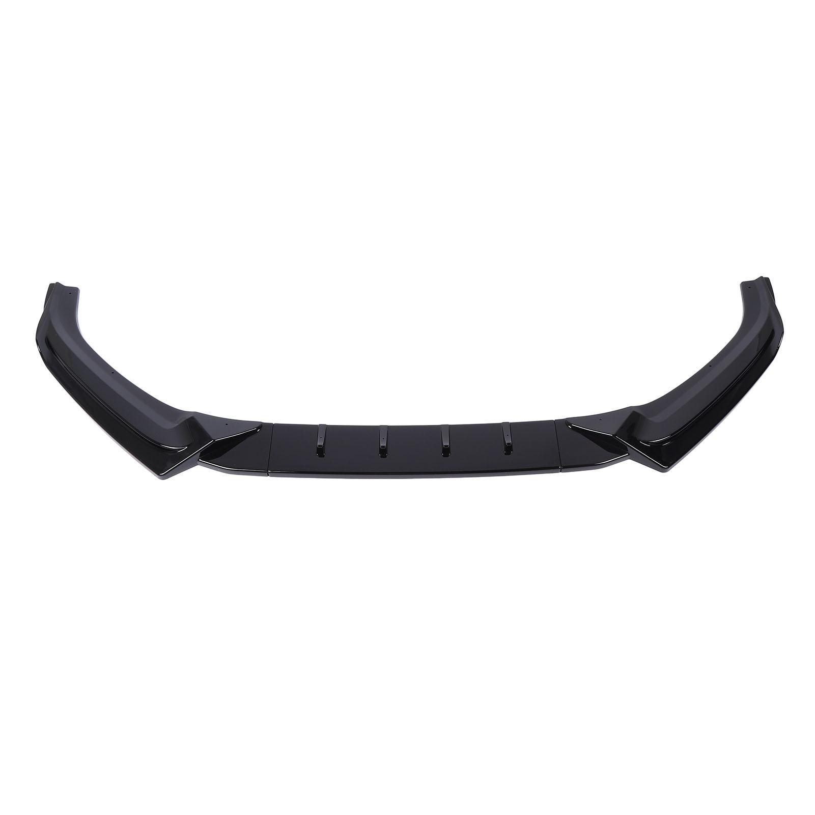 

3 Pcs Front Bumper Lip Body Kit Sporty Appearance Bumper Lower Lip Splitter Replacement for S4 B9 2017 to 2019