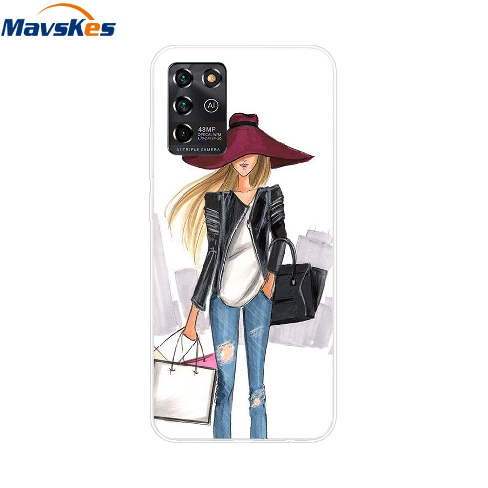 Case For ZTE Blade V30 Vita Phone Case Cool Silicon Protective Cover For ZTE Blade V30 Vita 8030 Bumper Fundas Coque Transparent