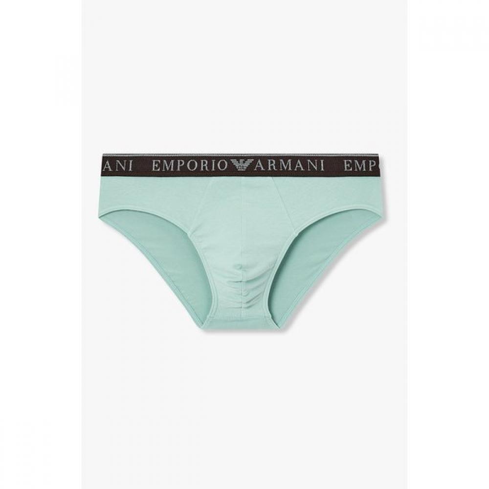

Emporio Armani Men S Banded Cotton Brief Line Logo 0815311002 L(105)