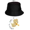 Hip Hop Costume Kit Hip-hop Dollar Necklace Ring Bucket Hat Glasses Set For Party Cosplay Supplies