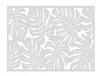 Kitchen table mat for monstera table AŻUR white