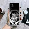 Horror Comic Junji Ito Tomie Tees Phone Case For Huawei Honor 10 9 20 9X 8A 8X 8S Lite Pro Y5 Y6 Y7 Y9S P Smart Z 2019 2021 10i