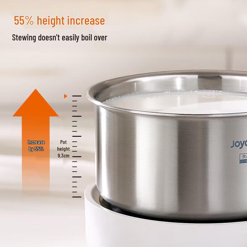 Joyoung Uncoated 316L Stainless Steel Milk & Fry Pot
