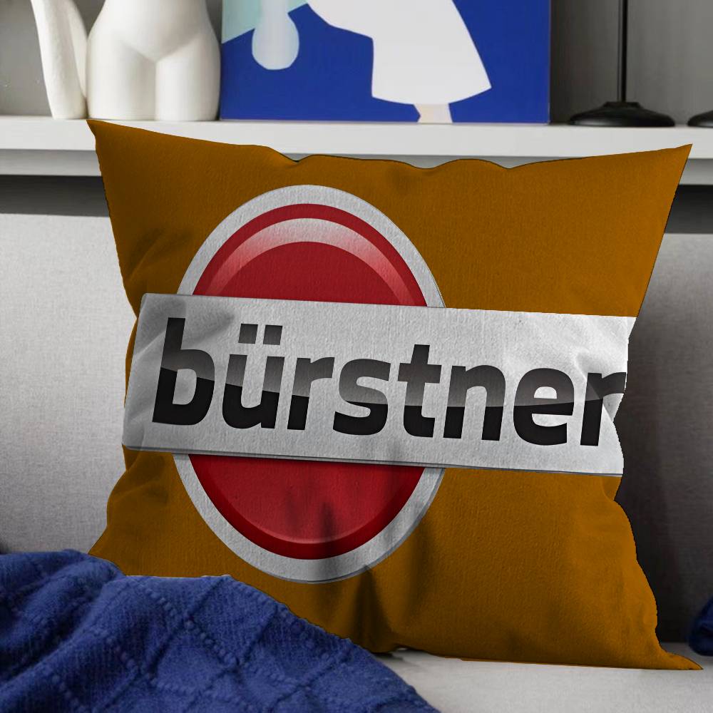 Burstner Cushion Cover Car Throw Pillow Case For Sofa Car Christmas Gift 40x40cm 45x45cm