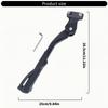 High Strength Motorcycle Kickstand Weather Resistant Bike Stand for Models Rustproof And Anti Slip Surfaces