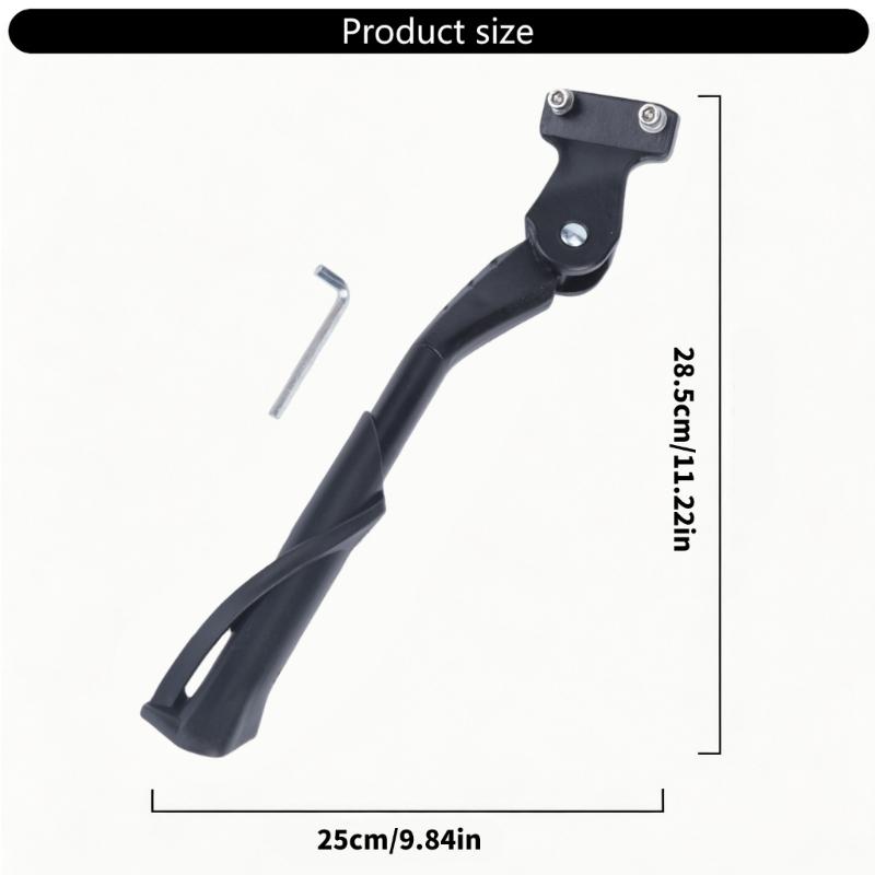 High Strength Motorcycle Kickstand Weather Resistant Bike Stand for Models Rustproof And Anti Slip Surfaces