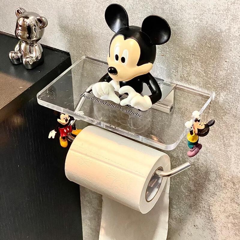 Qiaomeiren Acrylic Punch-Free Bathroom Tissue Box