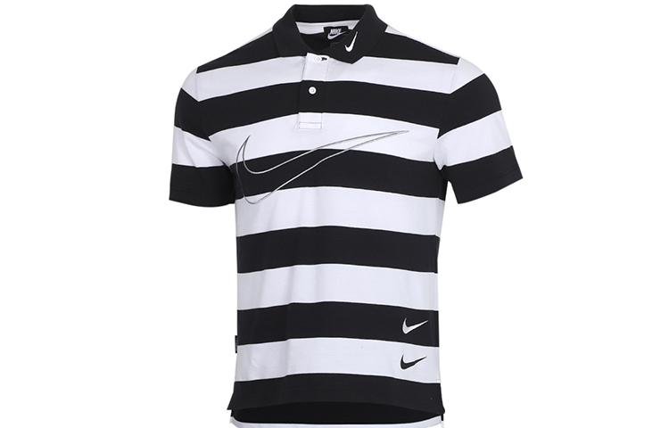 Nike Polo Shirt Men s Black White CJ4910-011 XL