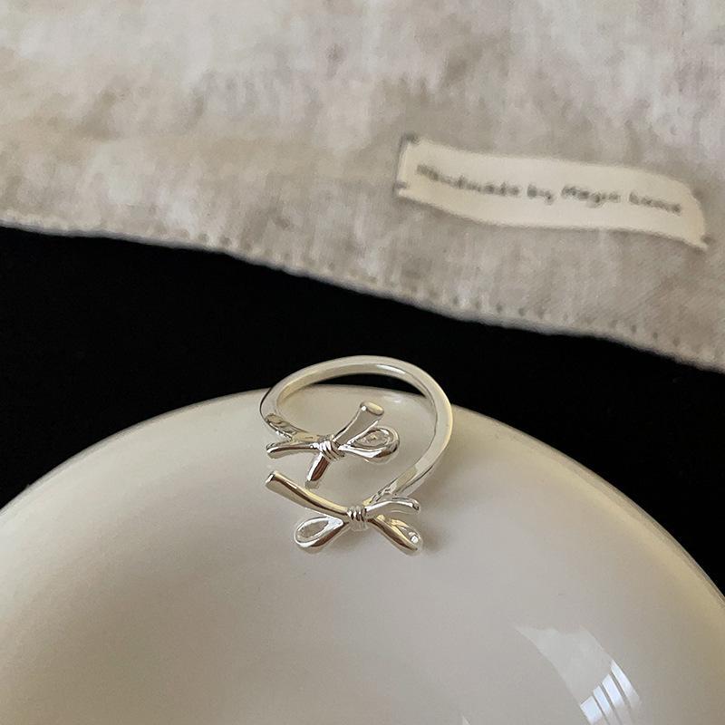

Кольцо Niche Design Sense Bow Open Ring Женское нежное изысканное индивидуальное модное элегантное универсальное кольцо