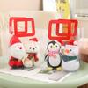 Plush Santa Claus Plush Dolls Christmas Tree Penguin Plush Doll Christmas Stuffed Plush Toys  Kids