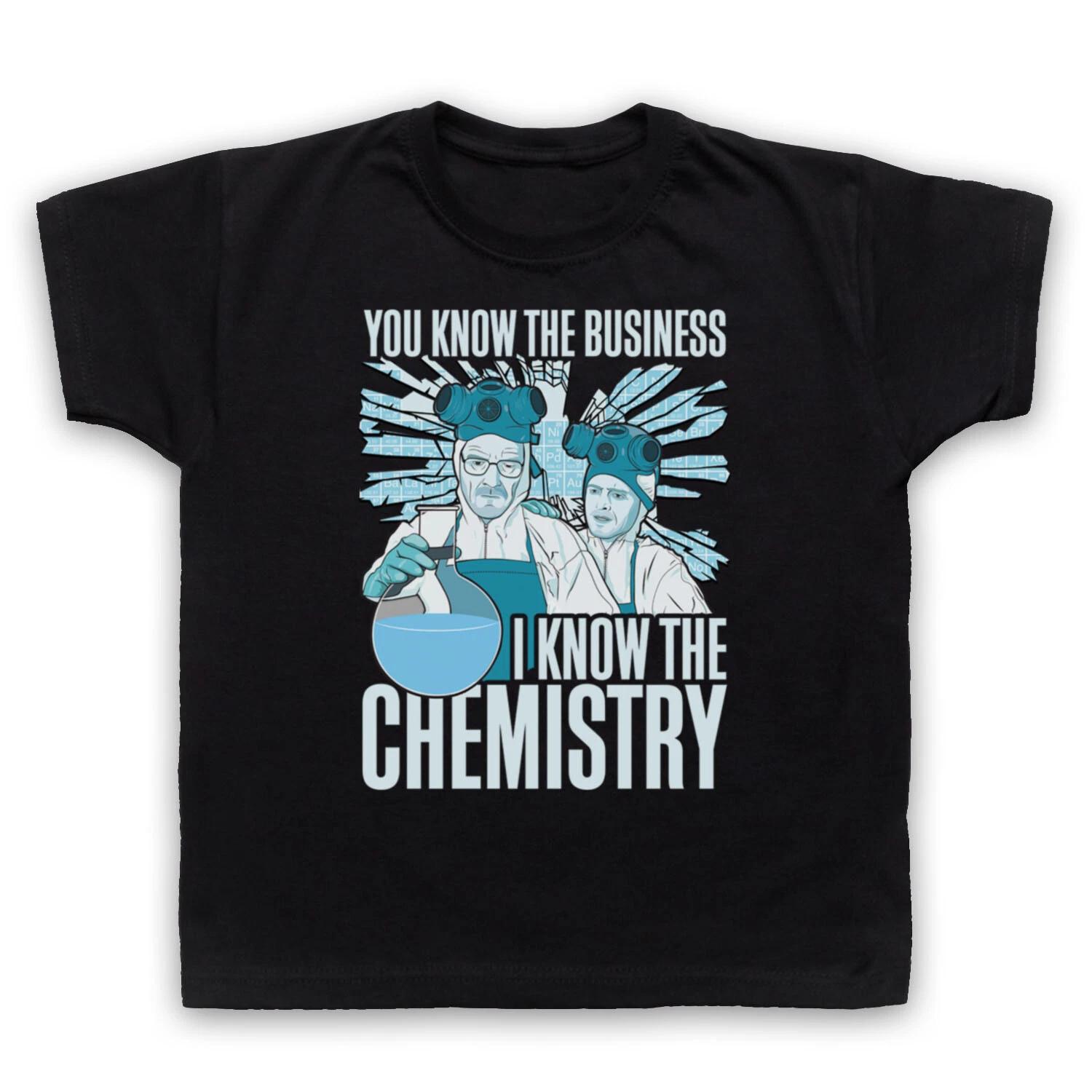 BREAKING BAD CHEMISTRY WALT JESSE UNOFFICIAL DRUG TV KIDS CHILDS T-shirt 150