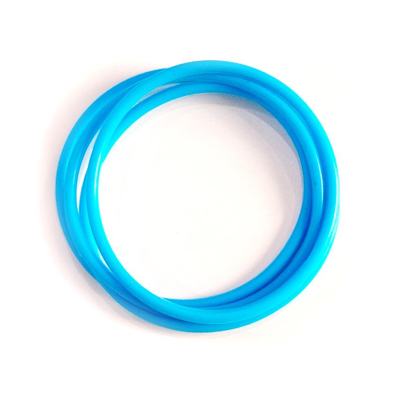Rainbow Luminous Silicone Bracelet & Hair Tie for Kids
