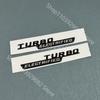 Chrome Black Fender Badges TURBO ELECTRIFIDE for Mercedes Benz W206 C43 C43s C53 C53s C63 C63s AMG Both Sides Emblems