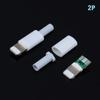 2Pcs Lightning Dock Usb Plug With Chip Board Male Connector Welding Data Otg Line Interface Diy Data Cable For Phone