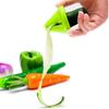 Kitchen Tools Vegetable Fruit Multi-function Spiral Shredder Peeler Manual Potato Carrot Radish Rotating Shredder Grater